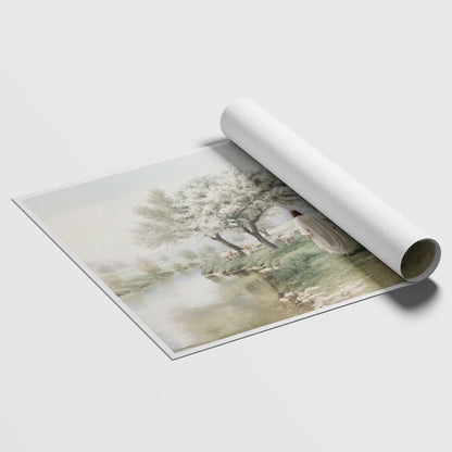 अमूर्त रंगीन पर्वत - 3 भाग