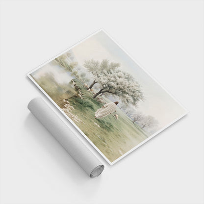 अमूर्त रंगीन पर्वत - 3 भाग