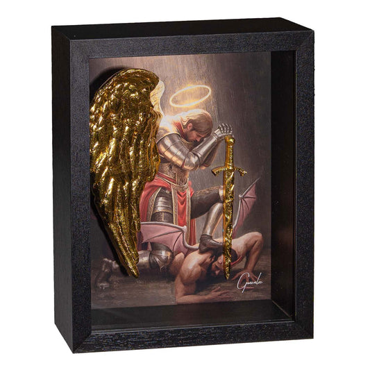 अमूर्त रंगीन पर्वत - 3 भाग