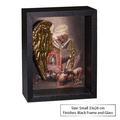 अमूर्त रंगीन पर्वत - 3 भाग