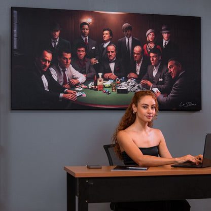 अमूर्त रंगीन पर्वत - 3 भाग