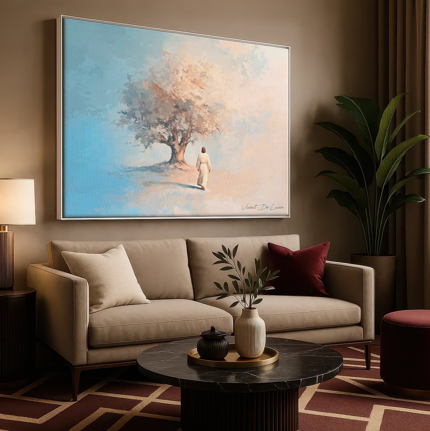 Jesus and the Tree of Faith - Minimalist Collection