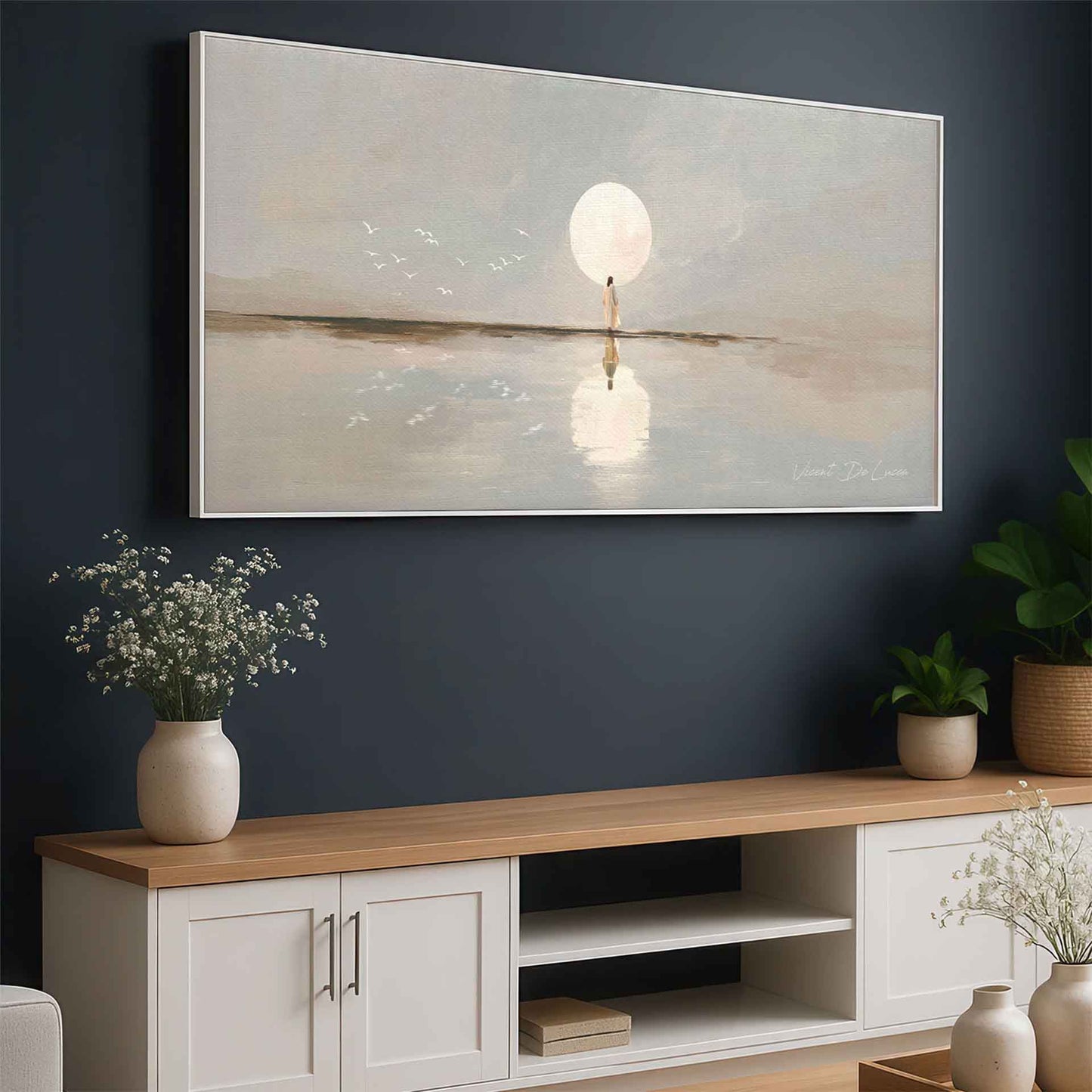 अमूर्त रंगीन पर्वत - 3 भाग