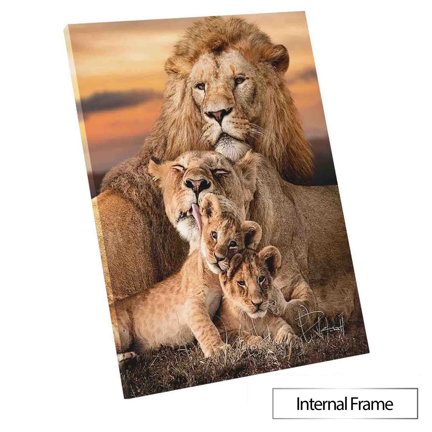 अमूर्त रंगीन पर्वत - 3 भाग