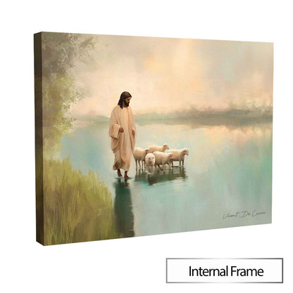 अमूर्त रंगीन पर्वत - 3 भाग