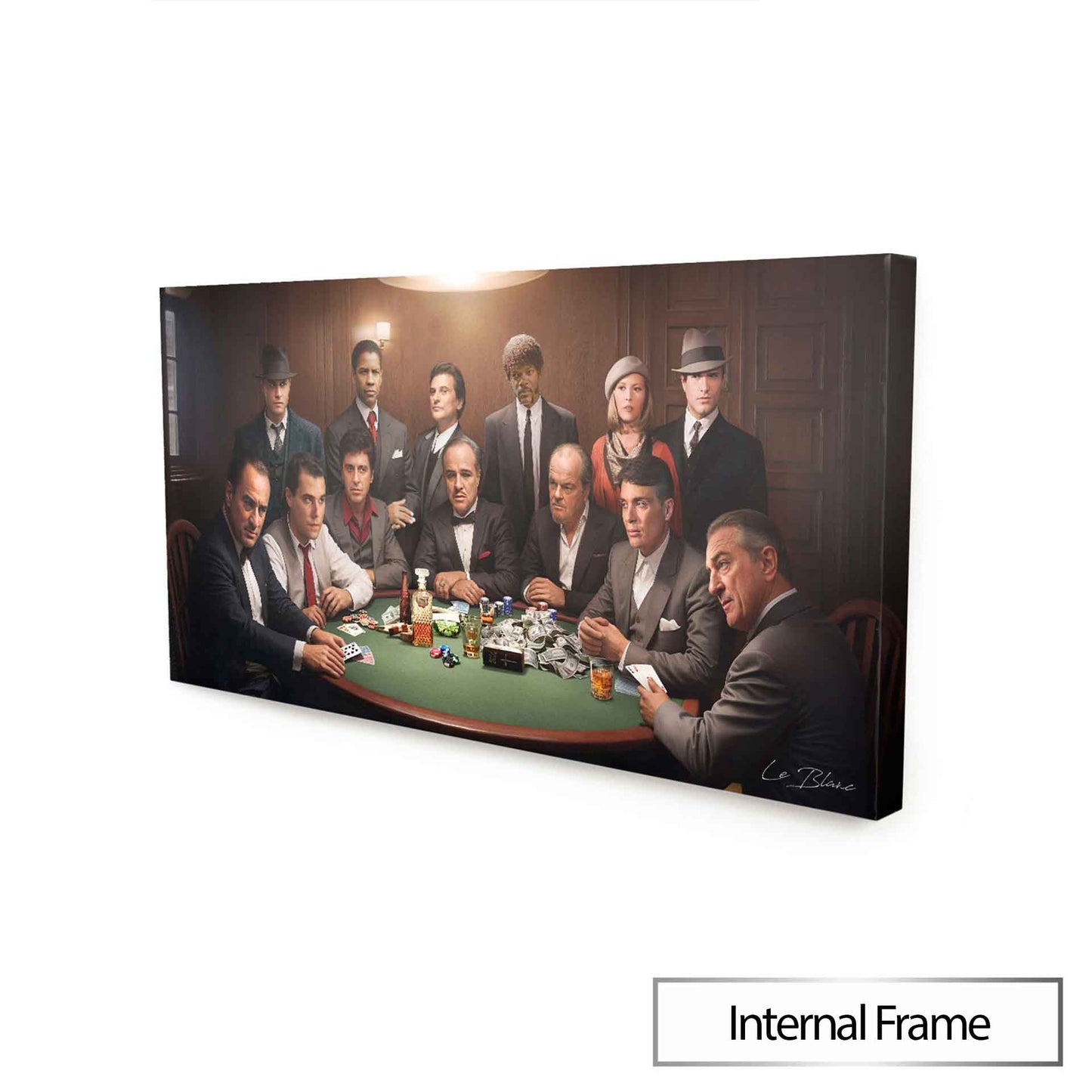 अमूर्त रंगीन पर्वत - 3 भाग