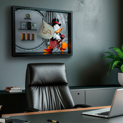 अमूर्त रंगीन पर्वत - 3 भाग