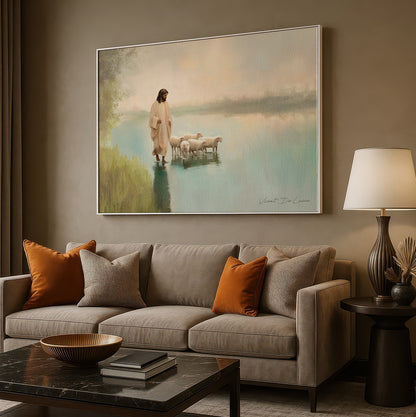 अमूर्त रंगीन पर्वत - 3 भाग