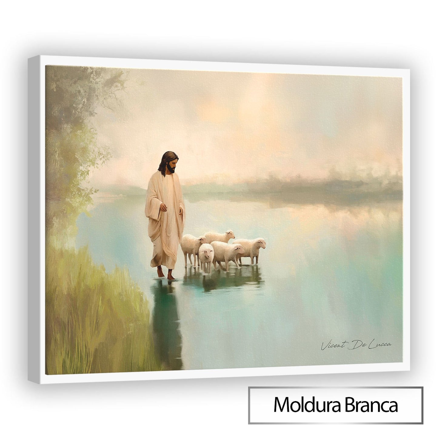 अमूर्त रंगीन पर्वत - 3 भाग